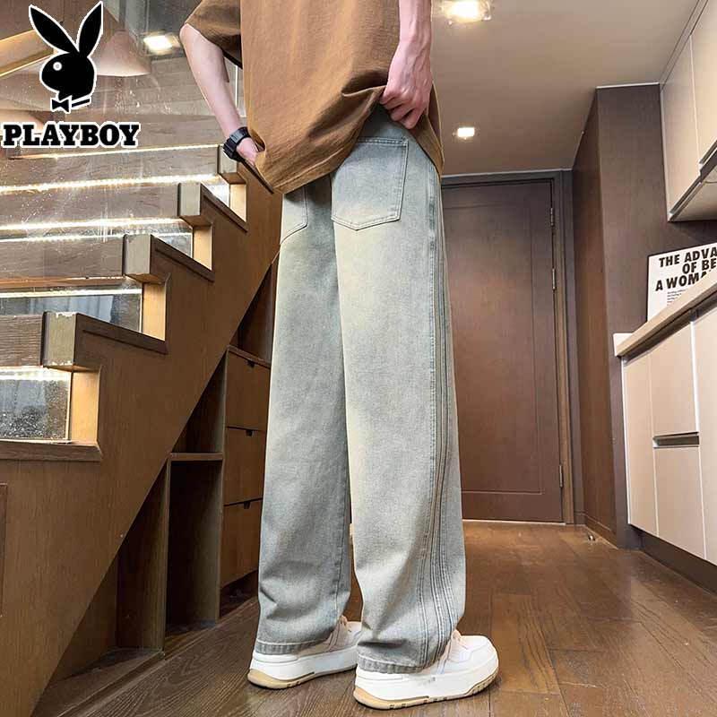 PLAYBOY Мужские свободные прямые джинсы