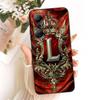 For Infinix Hot 20 4G Case X6826C Fashion Initial Letters Crown Soft Silicone Cover For Infinix Hot 20 Play 20s 20i Hot20 Bumper