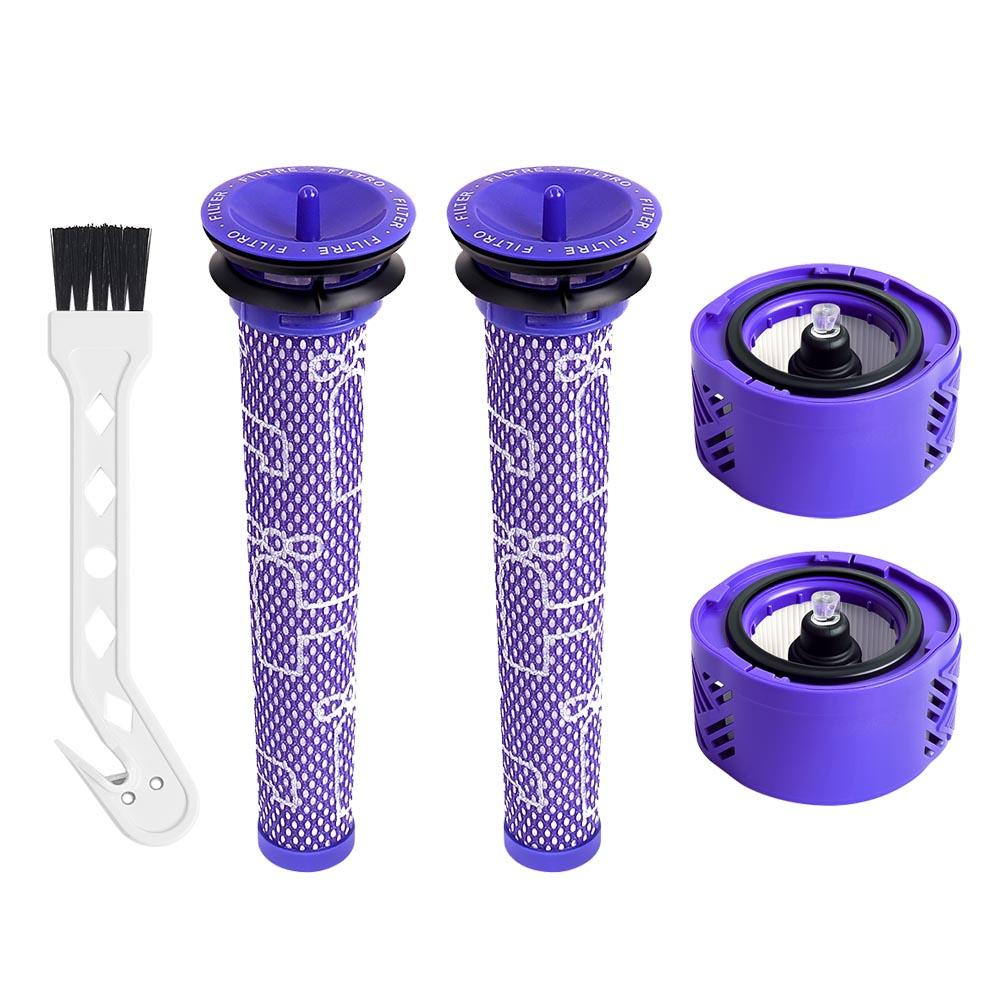 HEPA Фильтр Для Dyson V6 DC18 DC19 DC61 DC61 DC71 Беспроводной Пылесос Аксессуары Пост-фильтр Предварительный Фильтр Запасные Части