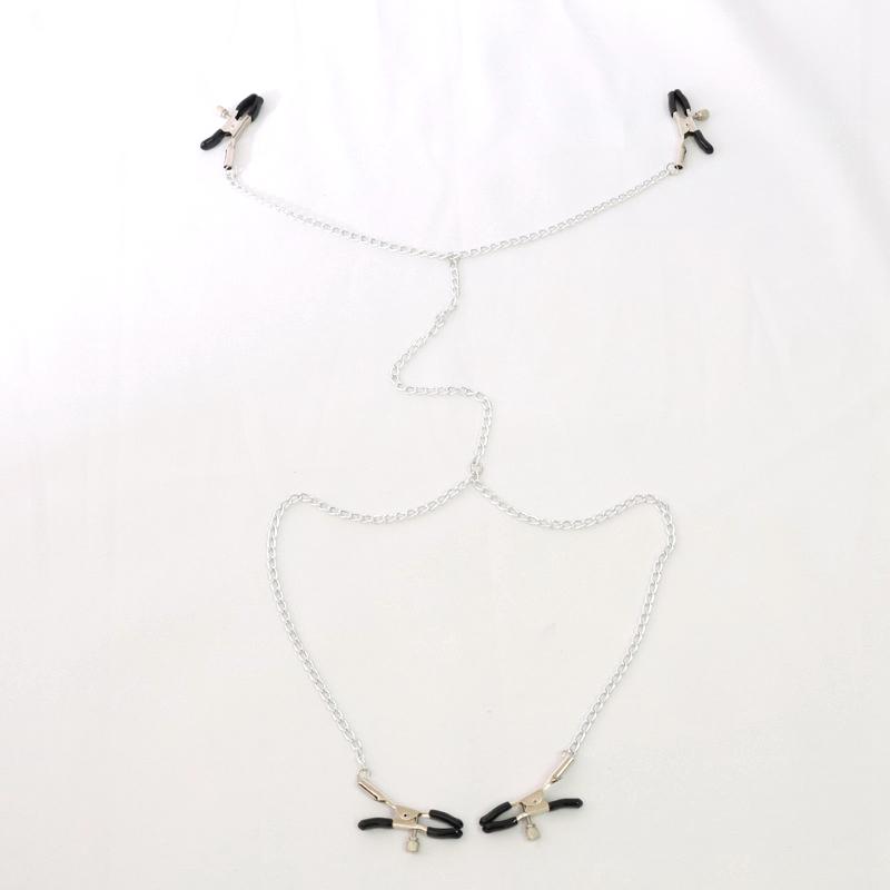 Металлические зажимы для сосков клипсы кольцо колокольчик грудь БДСМ ограничение секс-игрушка для женщин пара игра