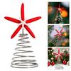 Starfish Christmas Tree Topper Starfish Decoration with Metal Spiral Wire