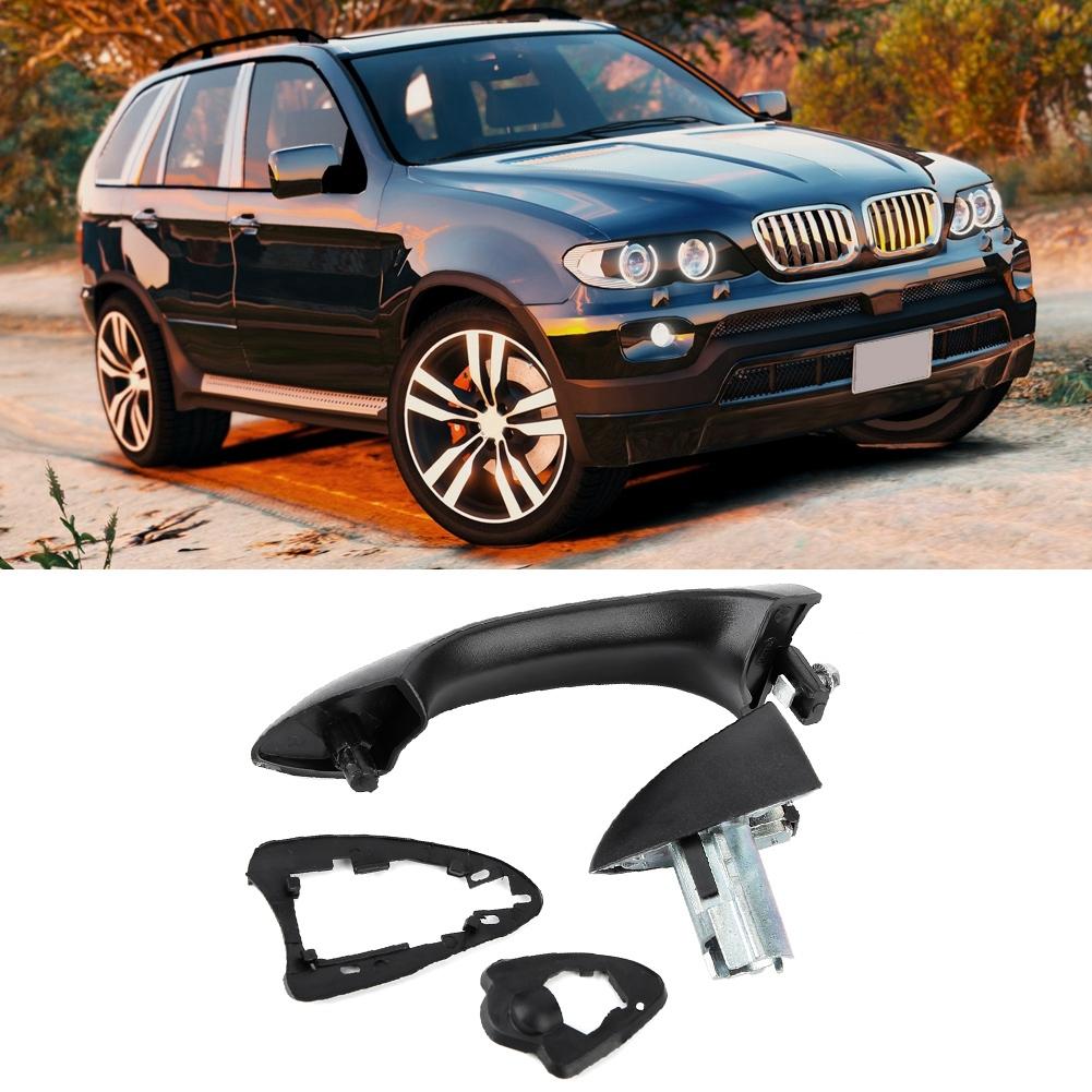 Наружная дверная ручка со стороны пассажира левый руль подходит для E53 X5 2000 2006 51218243618