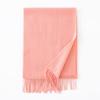 Thickened Autumn and Winter Plaid 100 Wool Scarf Atmosphere Women's All-match Fashion Warm Wool Scarf Comfortable Shawl