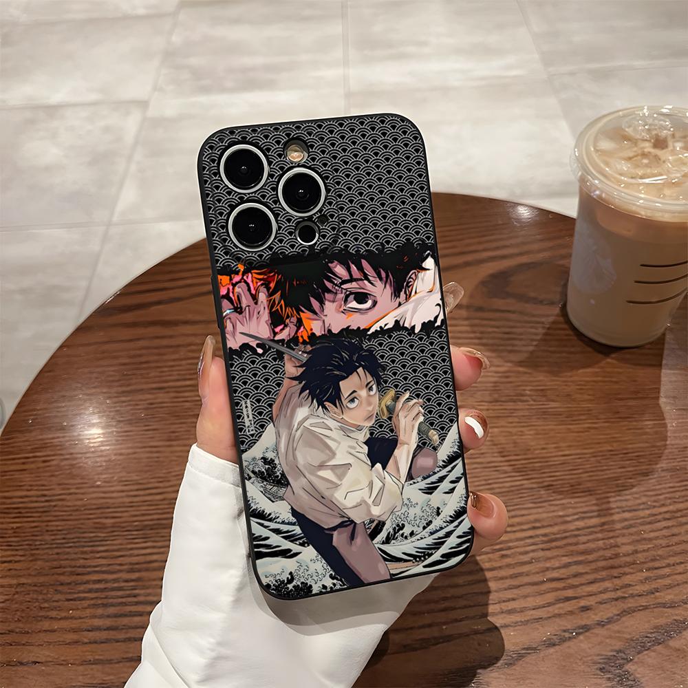 Чехол для телефона Jujutsu Kaisen Юта Оккоцу Для 17 Pro Max Iphone 14 Pro Max 12 16 15 13 Pro 11 Xr X Xs 8 7 Plus Задняя крышка