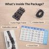 Guitar Chord Practice Device Suitable for beginners110Chord Easy-Press System Portable Practice Tool with Chord Chart is perfect for learning