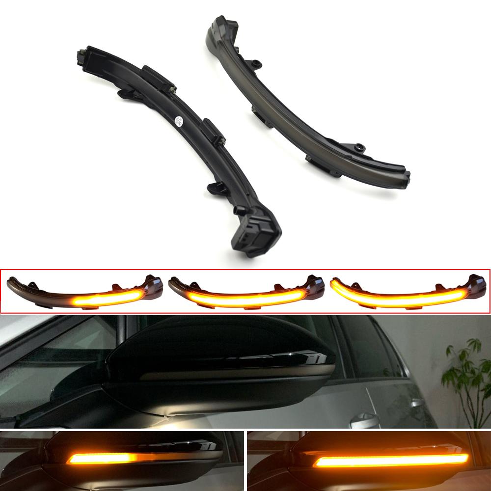 For Vw Golf Mk7 7 Gti R Gtd Dynamic Led Turn Signal Light Rearview Mirror Indicator Blinker Repeater For Volkswagen Rline Touran
