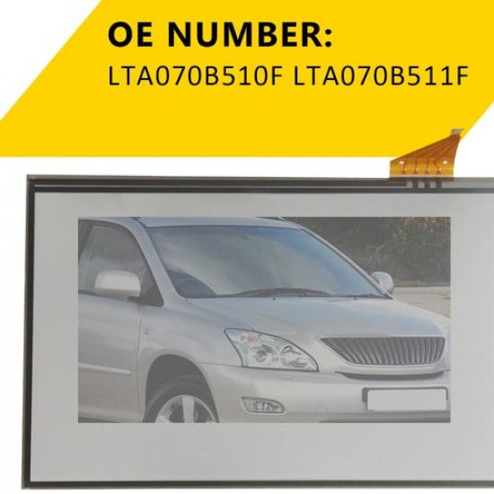 7-дюймовое сенсорное стекло Digitizer 4 контакта Для 1999-09 Lexus GS300 GS350 GS430 GS450H