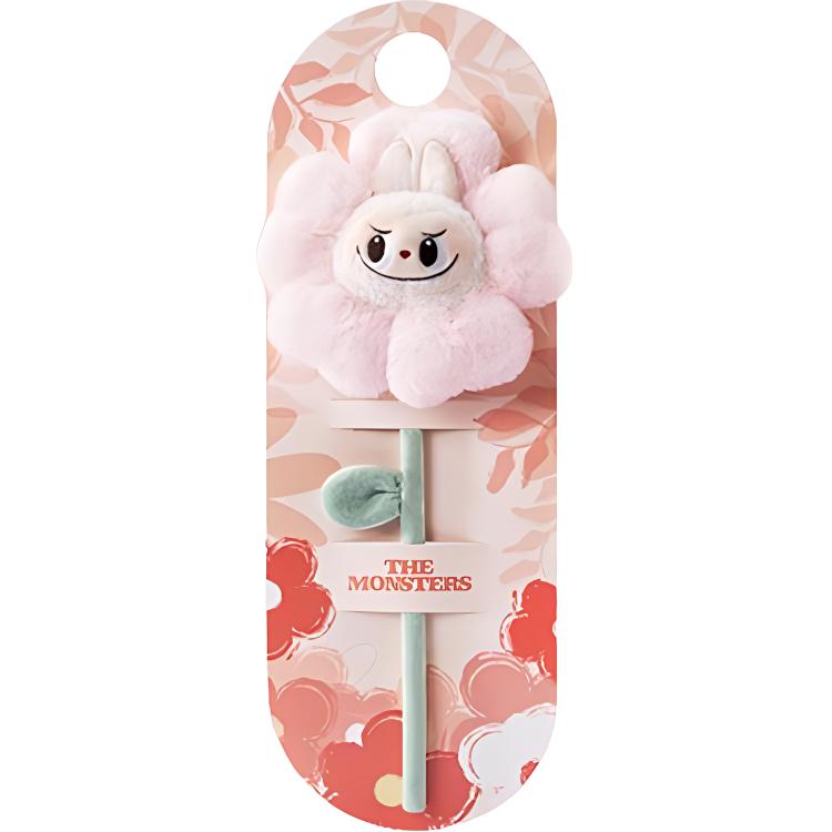 New POP MART LABUBU Flower Fairy Collection Pink Dolls 40cm PPMT-2312-0042