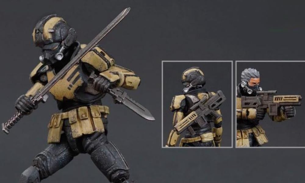 HiPlay Acid Rain War Acid Rain Hell Officer Movable Action Figure Accessories Full Set FAV-A43 (Hell Officer)