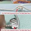 925 Sterling Silver Famous Brand Original Certified Bracelet for Women DIY Charms Beads Snake Link Chain Classic Wrist Jewelry