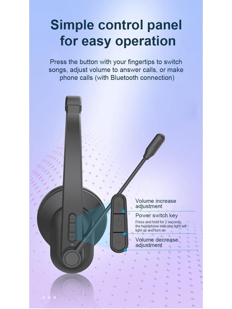 Беспроводная Bluetooth 2.4G игровая гарнитура с микрофоном ENC с шумоподавлением, низкая задержка для компьютера, телевизора, авиации и обслуживания клиентов