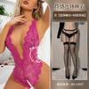 Sexy open lingerie lace temptation hollow low cut hot bed free uniform suit nightclub