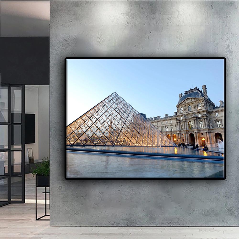 Популярная 5D Diy вышивка крестом Лувр музей живопись полная дрель набор для вышивки крестом Наклейка на стену домашний декор