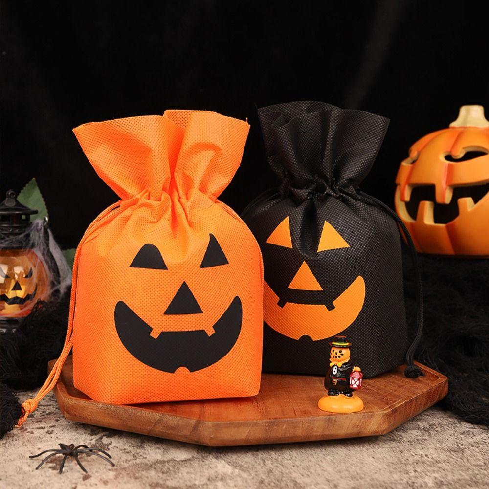 Packaging Coin Purse Halloween Candy Bag Handbag Drawstring Storage Pouch Halloween