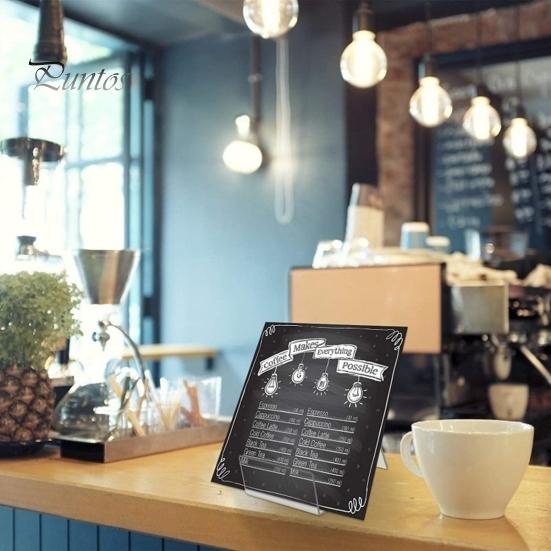 Акриловая подставка для книг, 6 шт., прозрачный мольберт, треугольная опора, многофункциональный прозрачный держатель для дисплея