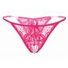 Сексуальные трусики с низкой талией для женщин, стринги без вырезов с жемчужинами, KL09