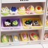 Miniature Food Play Cake Rack Breadboard Supermarket Shelf Mini Model 1:12 Points Doll House Play House Ornament