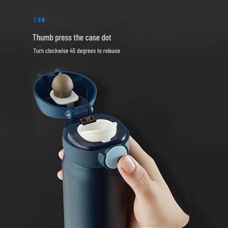 THERMOS TCMS-5 Magnetic Self-Locking Insulated Bottle