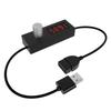 Цифровой дисплей USB-таймер-переключатель Регулируемый 5-вольтовый выключатель питания Переключающий шнур Портативный таймер обратного отсчета Управление питанием