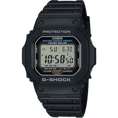 Мужские часы G-SHOCK G-5600UE-1JF [G-SHOCK 20 атм водонепроницаемые Solar G-5600 Series] квадратные черные