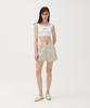 Meuameu Linen Tuck Shorts
