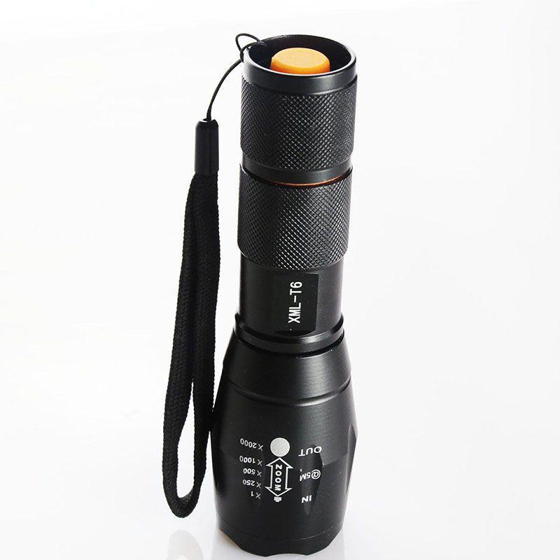 Ultra Bright 1000 Lumens Tactical Military Led Flashlight With Zoom Function