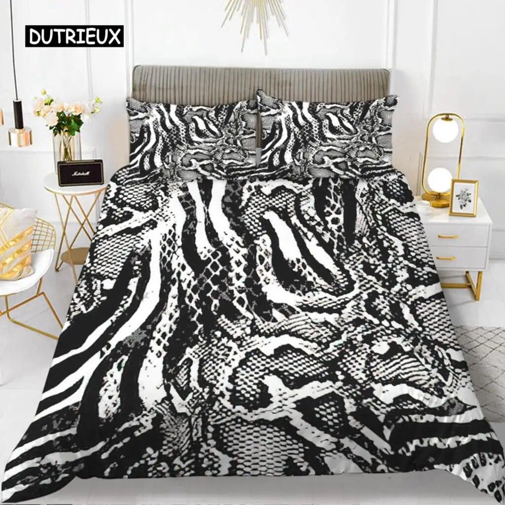 Комплект пододеяльников с леопардовым принтом Queen Size для девочек, красочный комплект постельного белья с принтом гепарда, полиэстер, набор одеял на тему диких животных, комплект из трех предметов