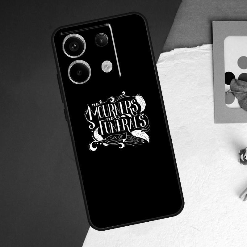 Чехол Six Of Crows Цитаты для Xiaomi Redmi Note 13 11 9 10 12 Pro Plus 9S 10S 11S 12S Redmi 13C 9C 10C 12C