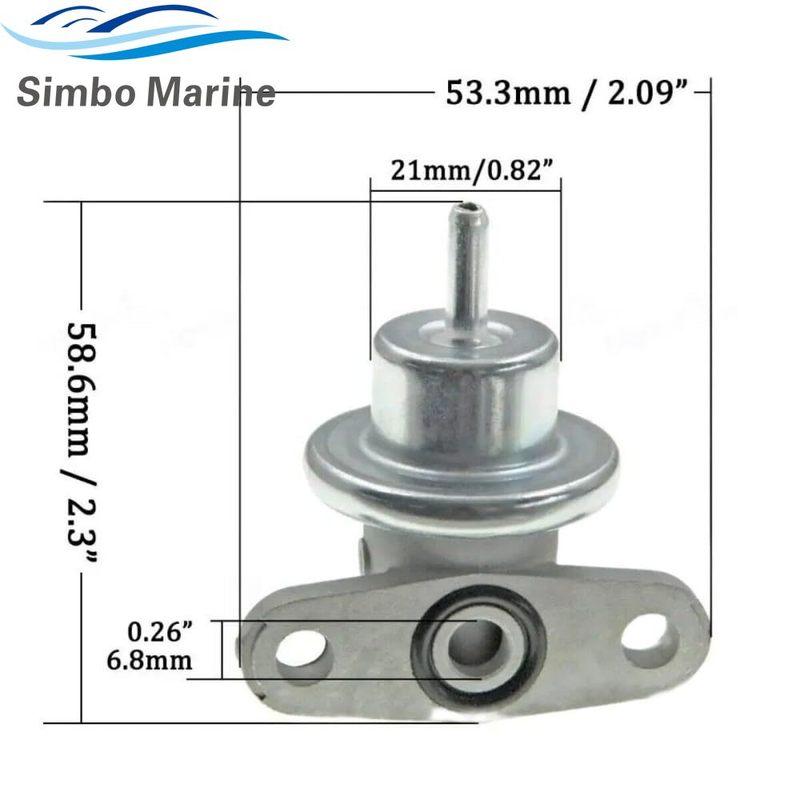 861126A1 New Fuel Pressure Regulator Kit For Mercury MerCruiser 4.3L 5.0L 5.7L 6.2L 350 MAg MPI V8 9-33206 861126A1
