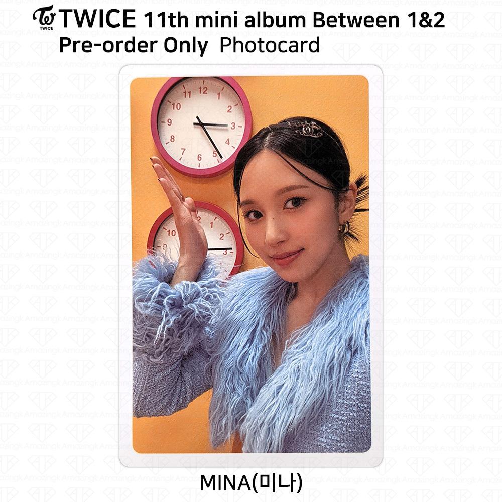 Twice 11-й мини-альбом между 1 и 2 минами, фотокарточка, открытка, наклейка Polaroid POB