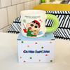 Crayon Xiaoxin Cartoon Ceramic Cup, New Couple Mug, Household Water Cup, Birthday Gift, High Value