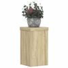 VidaXL Supports pour plantes 2 pcs chêne sonoma bois d'ingénierie, support de fleurs, support de pot, support pour plantes 852881