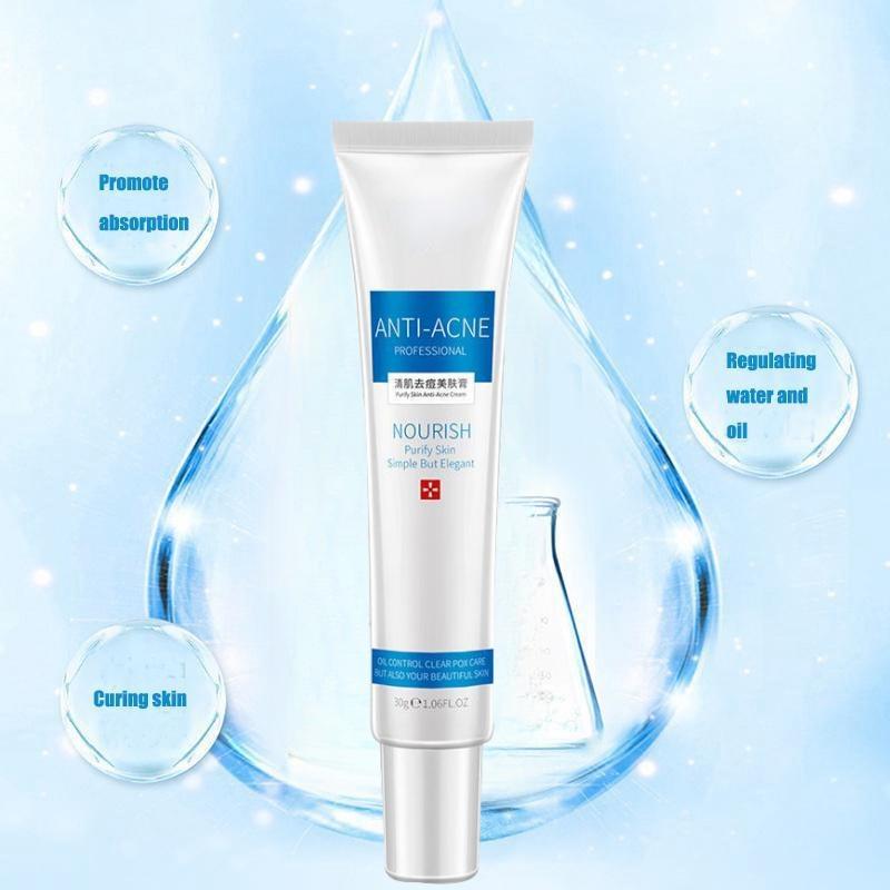 Крем для лечения прыщей, увлажняющее масло для контроля, сужение пор, удаление следов, средство для удаления прыщей