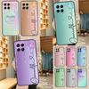 ПЕРСОНАЛИЗИРОВАННЫЕ инициалы имя мраморные Чехлы Для Huawei P20 P30 P40 Lite P50 Pro P Smart 2019 Nova 5T 9 Honor X7 X8 X9 50 Чехол