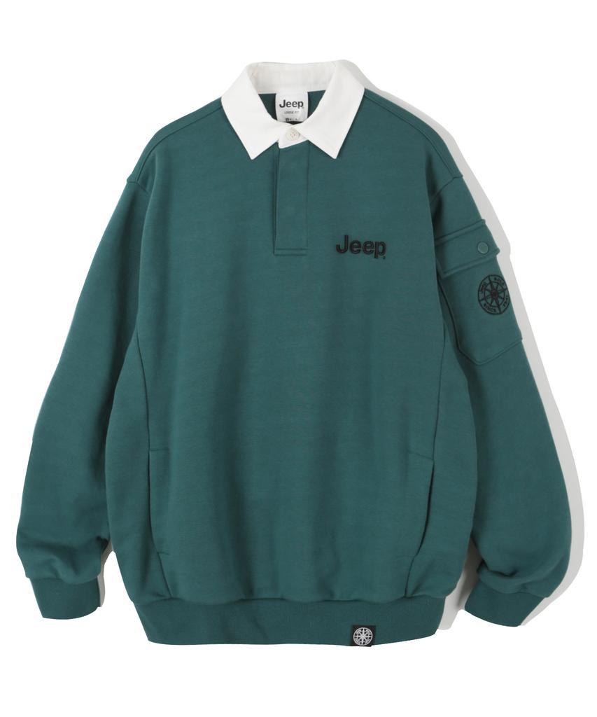 JEEP Collar Sweats (Jo1Tsu811Gn)