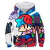 Hot Anime Game Friday Night Funkin 3d Print Hoodies Sweatshirts Boys Girls Fashion Hooded Pullover Cartoons Kids Unisex Clothing