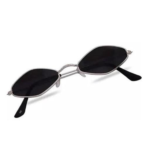 Sheomy Unisex Combo предлагает набор из 3 очков, солнцезащитные очки Square, прямоугольные, ретро, винтажные, узкие, женские::Мужчины, GSNLD-043