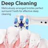 Compatible with Oral B iO Electric Toothbrush Replacement Brush Heads, Toothbrush Head Refills for iO 2 3 4 5 6 7 8 9 10 Series