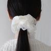 NOCTURN PEARL BLOOM ORGANZA SCRUNCHIE (2color)