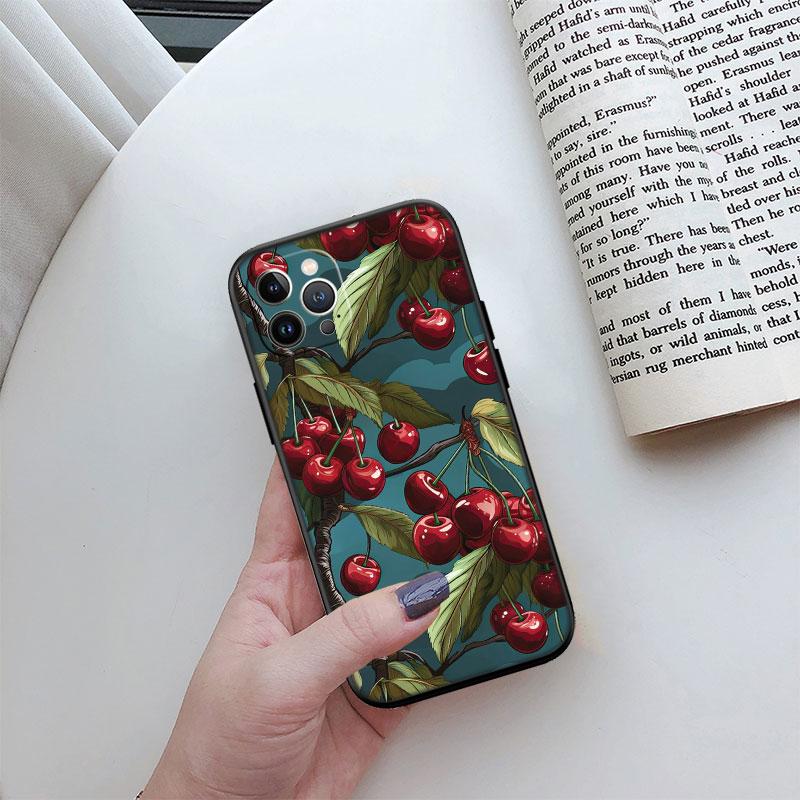 Вишневый летний фрукт Новый высококачественный чехол для телефона для Xiaomi Poco C40 C50 C51 C55 C65 C71 C75 F2 F3 F5 F6 F7 Pro Ultra