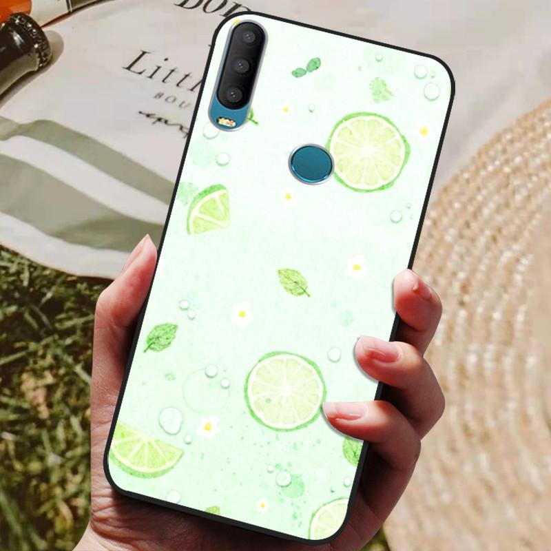Чехол Для Alcatel 1S 2020 5028Y 5028D Чехол Fundas 1V 2020 Мягкий Силикон Задняя Крышка Телефона Coque Для Alcatel 3L 2020 Чехол Бампер Черный
