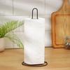 Stainless Steel Kitchen Roll Paper Towel Holder Bathroom Tissue Stand Silver Napkins Rack Home Kitchen Storage Accessories