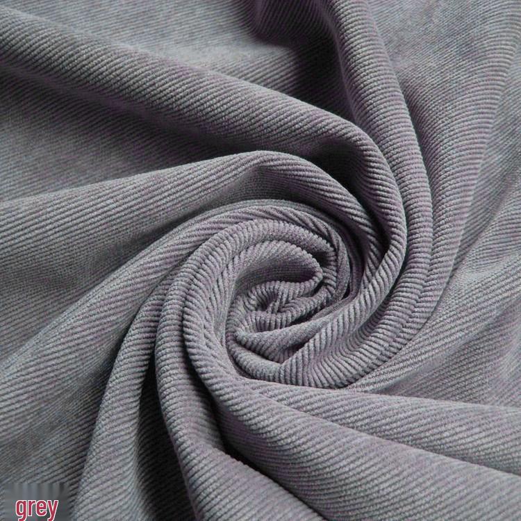 Thickened 21-Wale Stretch Corduroy Fabric, 150cm, Cotton-Polyester Blend