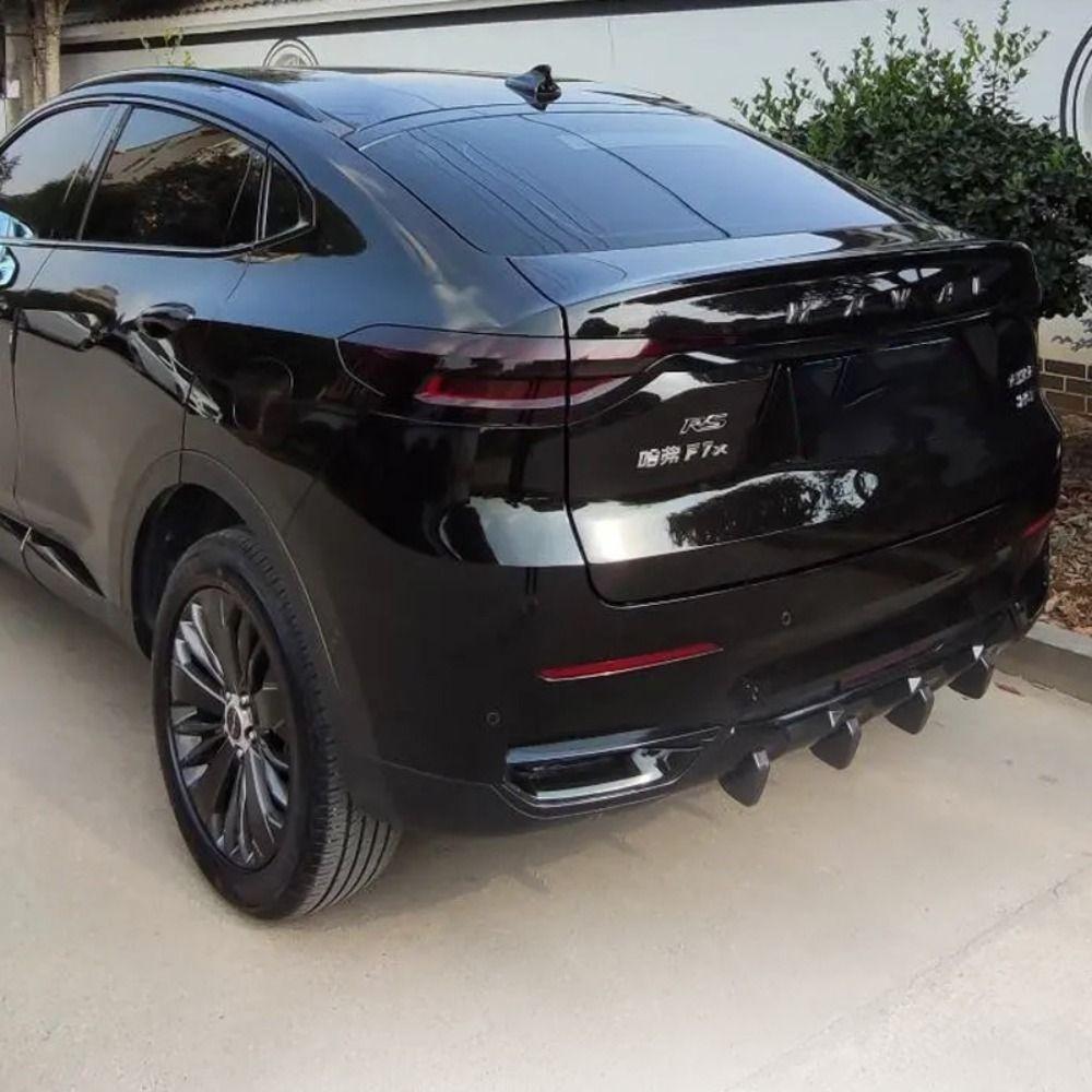 Anti-collision Carbon Fiber Pattern Chassis Parts Lip Diffuser Rear Bumper Parts Car Accessories