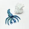 Шарнирная модель рака-отшельника, 3D-печать, подвижные суставы, крутой настольный креативный орнамент, забавное украшение для дома, комнаты, поделки, произведение искусства