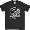 Cats Will Out Smart Dogs Every Time T-Shirt Funny Humor Novelty Tee