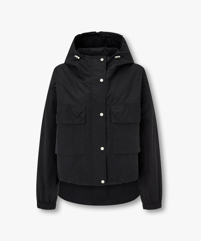 Voice Of Voices Back Print Pocket Hooded Jumper_Black 7156220004