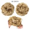 Synthetic Women Fashion Curly Messy Chignon Hair Bun Hair Accessories Elastic Fiber Hairpiece Chignon For Wedding Party  Daily Use