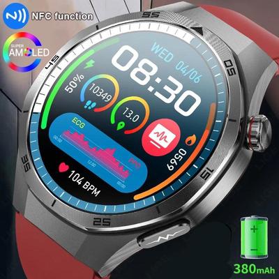 SACOSDING Умные часы AMOLED-экран IP68 Водонепроницаемые Bluetooth-звонки Мужские NFC Умные часы