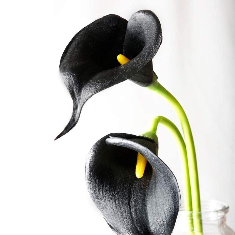 10 шт., настоящие сенсорные Каллы, искусственные цветы, букет Каллы для свадьбы, свадебный домашний цветок, украшение
